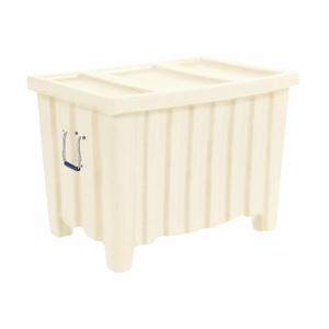 MYTON INDUSTRIES MTE-2LWHITE Container 14 Cu.-ft. 500 Lbs. White | AF3XJR 8EA21