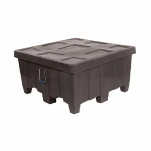 MYTON INDUSTRIES MTG-1BLACK Container 18 Cu.-ft. 500 Lbs. Black | AF4UNN 9KG57