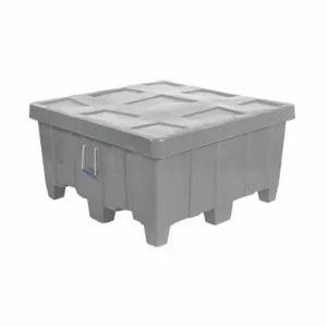 MYTON INDUSTRIES MTG-1GRAY Container 18 Cu.-ft. 500 Lbs. Gray | AF3XKV 8ECK5