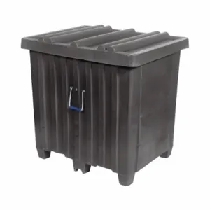 MYTON INDUSTRIES MTH-3BLACK Container 23 Cubic Feet 600 Lb. Black | AF3XKW 8ECK7