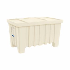 MYTON INDUSTRIES MTW-1WHITE Container 8.7 Cu.-ft. 350 Lbs. White | AF4LUL 9AKA6