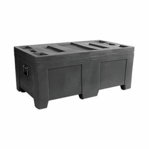 MYTON INDUSTRIES S0-5524-2BLACK Container 16.5 Cu.-ft. 650 Lbs. Black | AF3XJP 8E991