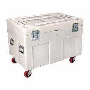 MYTON INDUSTRIES SC4534-H5 WHITE Storage Cart, 112.2 gal, 30 Inch x 45 Inch x 34 Inch, White, Plastic | CT3XNV 8EFY6