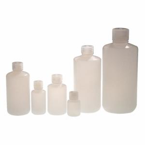 NALGENE PLA-03150 Bottle, 2 oz Labware, HDPE, Includes Closure, Polypropylene, 1000 Pack | CT3XPF 56GW71