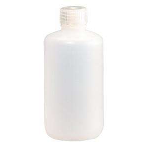 NALGENE PLA-03156 Bottle, 16 oz Labware Capacity, HDPE, Includes Closure, Polypropylene, 125 Pack | CT3XPB 56GW73