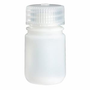 NALGENE PLA-03167 Bottle, 1 oz Labware, HDPE, Includes Closure, Polypropylene, 1000 Pack | CT3XNX 56GW61