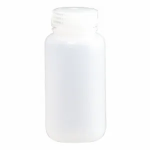 NALGENE PLA-03175 Bottle, 16 oz Labware Capacity, HDPE, Includes Closure, Polypropylene, 125 Pack | CT3XPC 56GW66