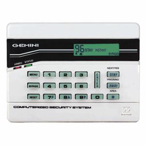 NAPCO GEM-K4 Intrusion System Digital Keypads, LED, Stay/Away Buttons, Integral Zone Expander | CT3XTZ 54TR35