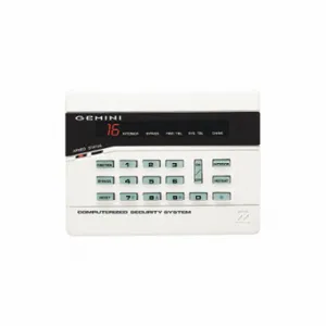 NAPCO GEM-RP3DGTL Intrusion System Keypads, LED, Stay/Away Buttons, Integral Zone Expander | CT3XUD 54TR50