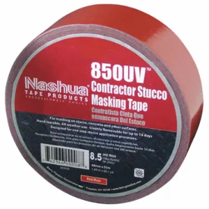 NASHUA 850UV Duct Tape, Nashua, Std Duty, 1 7/8 Inch X 60 Yd, Red, Continuous Roll, Pack Qty 1 | CT3XYT 54YF90