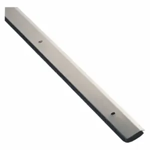 NATIONAL GUARD 130NSS-96 Door Frame Weatherstrip, Sponge, Neoprene, -20 Deg To 200 Deg F, Stainless Steel, Black | CT3YGV 52WZ40