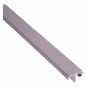 NATIONAL GUARD 158VA-84 Perimeter Door Seal, Hollow Bulb, Vinyl, 0 Deg to 140 Deg F, Aluminum, Gray, 7 ft | CT3YQR 52WZ59