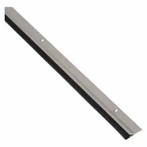 NATIONAL GUARD 160SA-36 Door Frame Weatherstrip, Hollow Bulb, Silicone, -100 Deg F, Aluminum, Black, 3 Ft | CT3YHD 52WZ64