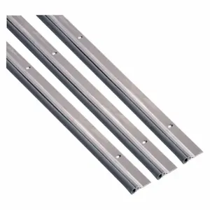 NATIONAL GUARD 160V-36x84 Door Frame Weatherstrip, Hollow Bulb, Vinyl, 0 Deg To 140 Deg F, Aluminum, Gray | CT3YFV 52WZ68