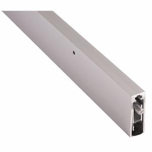 NATIONAL GUARD 222NA-48 Automatic Door Bottom, Mill, 1/4 Inch Insert Size, 2 1/4 Inch Flange Height, 11/16 Inch Wd | CT3YCZ 45DV94