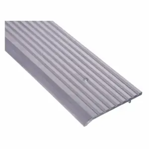 NATIONAL GUARD 325-48 Half-Saddle Threshold, Fluted Top, Mill, 5 Inch Width, 1/2 Inch Height, 4 ft Length | CT3ZHX 53YA39