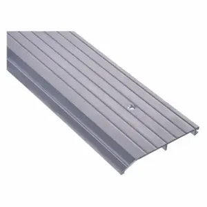 NATIONAL GUARD 350-48 Half-Saddle Threshold, Fluted Top, Mill, 5 Inch Width, 1/2 Inch Height, 4 ft Length | CT3ZHW 53YA74