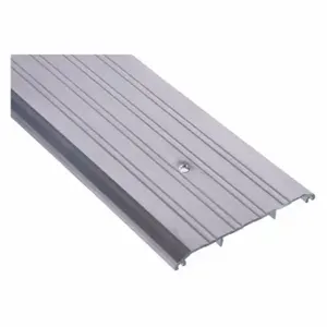 NATIONAL GUARD 426E-48 Saddle Threshold, Fluted Top, Mill, 6 Inch Width, 1/2 Inch Height, 4 ft Length | CT3ZLP 53XZ77