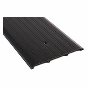 NATIONAL GUARD 428EDKB-72 Saddle Threshold, Fluted Top, Anodized, 8 Inch Width, 1/2 Inch Height, 6 ft Length | CT3ZKL 45AD81