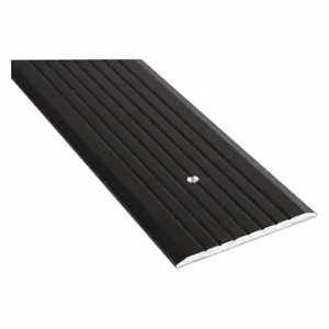 NATIONAL GUARD 513HDDKB-36 Saddle Threshold, Fluted Top, Anodized, 5 Inch Width, 1/4 Inch Height, 3 ft Length | CT3ZJV 45AA13