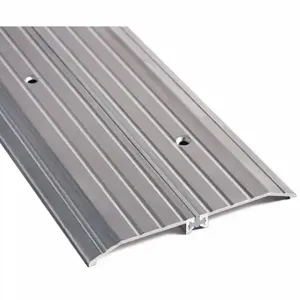 NATIONAL GUARD 8426-72 Door Threshold, Fluted Top, Mill, 6 Inch Width, 1/2 Inch Ht, 72 Inch Length | CT3ZGN 45VU07