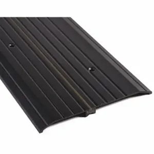 NATIONAL GUARD 8427DKB-72 Door Threshold, Fluted Top, Anodized, 7 Inch Width, 1/2 Inch Ht, 72 Inch Length | CT3ZFW 45VU16