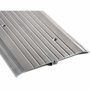 NATIONAL GUARD 8428-36 Door Threshold, Fluted Top, Mill, 8 Inch Width, 1/2 Inch Ht, 36 Inch Length | CT3ZGT 45VU17