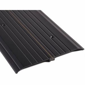 NATIONAL GUARD 8428DKB-72 Door Threshold, Fluted Top, Anodized, 8 Inch Width, 1/2 Inch Ht, 72 Inch Length | CT3ZFZ 45VU22
