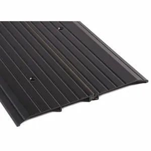 NATIONAL GUARD 8429DKB-36 Door Threshold, Fluted Top, Anodized, 9 Inch Width, 1/2 Inch Ht, 36 Inch Length | CT3ZGA 45VU26