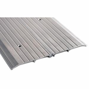 NATIONAL GUARD 8430-72 Door Threshold, Fluted Top, Mill, 10 Inch Width, 1/2 Inch Ht, 72 Inch Length | CT3ZGF 45VU31