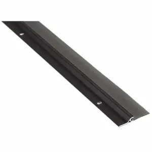 NATIONAL GUARD 97VDKB-36 Door Sweep, Single Fin, Dark Bronze Aluminum, 7/8 Inch Flange Ht, 1 Inch Insert Size | CT3YLW 45AE55