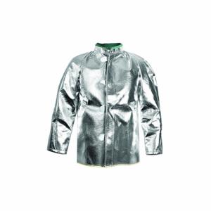 NATIONAL GUARD C22NLLG30 Aluminized Coat, Vented Underarms/Vented Back | CT3ZXU 2YRJ5