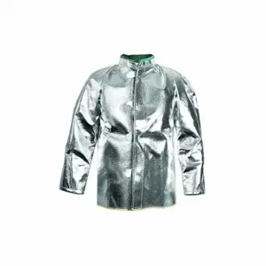 NATIONAL GUARD C22NLLG30 Aluminized Coat, Vented Underarms/Vented Back | CT3ZXU 2YRJ5