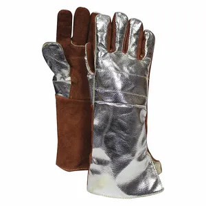 NATIONAL GUARD DJXG705165XL-NR Aluminized Gloves, Universal, Rayon000 Deg F | CT3YBE 56XM45