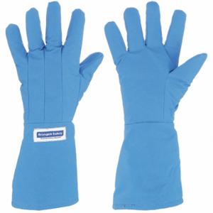 NATIONAL GUARD G99CRBEPLGMA Cryogenic Gloves, Forearm, Gauntlet Cuff, Nylon, -300 Deg F Min. Temp, L Glove Size | CT3YBJ 2AEZ9