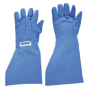 NATIONAL GUARD G99CRSGPLGSH Kryo-Handschuhe, Schulter, verlängerte Stulpenmanschette, Nylon, -300 °F min. Temperatur, Blau | CT3YBW 3PWE2