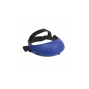 NATIONAL GUARD I ZFSHG4S-NR Faceshield Headgear, Elastic Band, Black/Blue, Plastic | CV4QPD 60UD64