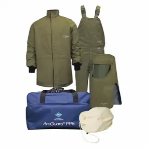 NATIONAL GUARD KIT4SCLT40NG3X Arc Flash Clothing Kit, 3Xl, 40 Cal/Sq Cm ATPV | CT3ZXC 54YR55