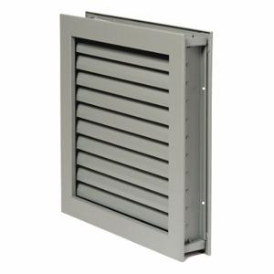 NATIONAL GUARD L-1900-18x12 Fusible Louver, Steel, 12 Inch Opening Height, 18 Inch Opening Wide | CT3YXW 45AE60