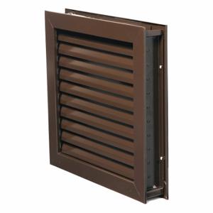 NATIONAL GUARD L-1900DKB-18x24 Fusible Louver, Steel, 24 Inch Opening Height, 18 Inch Opening Width, Dark Bronze | CT3YYF 45AD08