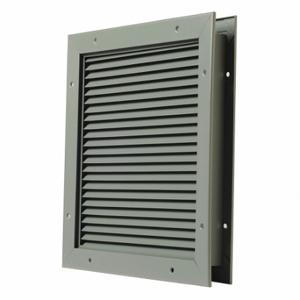 NATIONAL GUARD L-700-BF-8x8 No Vision Door Partition Louver, Steel, 8 Inch Opening Height, 8 Inch Opening Width | CT3YZB 45AD61