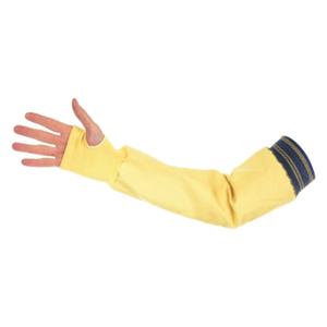 NATIONAL GUARD S02KX01LG Cut-Resistant Sleeve, Ansi/Isea Cut Level 4, Yellow, Sleeve, 1 Pair | CT3ZXN 3GAH3