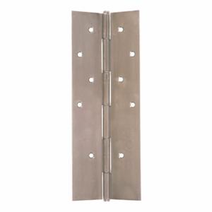 NATIONAL GUARD SS300-95 Continuous Hinge, Stainless Steel, 95 1/8 Inch Door Leaf Ht, 2 3/16 Inch Door Leaf Wd | CT3ZAK 461P29