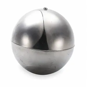 NAUGATUCK GR10S4141B Round Float Ball, 28.00 oz., 10 Inch Dia., Stainless Steel | CD2YZL 415D18