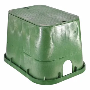 NDS DRAINAGE 114BC Rectangular Valve Box, 21 5/8 Inch x 15 1/8 Inch x 12 3/4 Inch Size | CH6HQT 52XA07