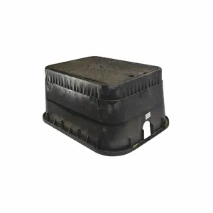 NDS DRAINAGE D1500-DISB Meter Box, Rectangular, 12 1/4 Inch Ht, 19 3/4 Inch Width, 26 Inch Length | CT4AVV 52XA20