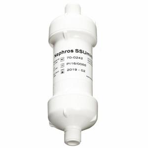 NEPHROS 70-0242 Inline Water Filter, 0.005 micron, gpm, in Overall Height, in Dia | CT4BAG 55AV47