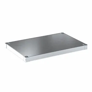 NEW AGE 2030S Shelf, 30 Inch x 20 Inch Size, Solid Shelf, 400 Lb Shelf Capacity, 18 Ga, Unfinished | CT4BDQ 48PF75