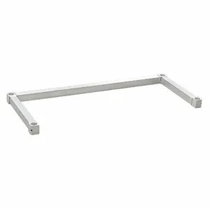 NEW AGE 2448UB U-Brace, 48 Inch x 24 Inch x 2 Inch, 13 ga, Aluminum, Unfinished, Silver | CT4BDB 48PF89