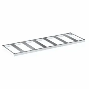 NEW AGE C2472TB Shelf, 72 Inch x 24 Inch Size, Ventilated Shelf, 900 Lb Shelf Capacity, 13 Ga, Unfinished | CT4BED 48PF74